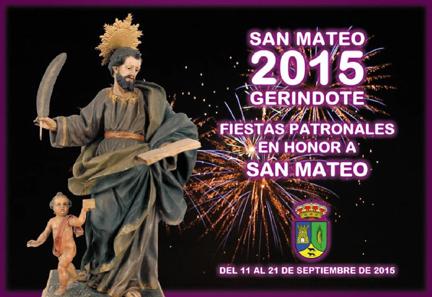Fiestas patronales en honor a San Mateo  